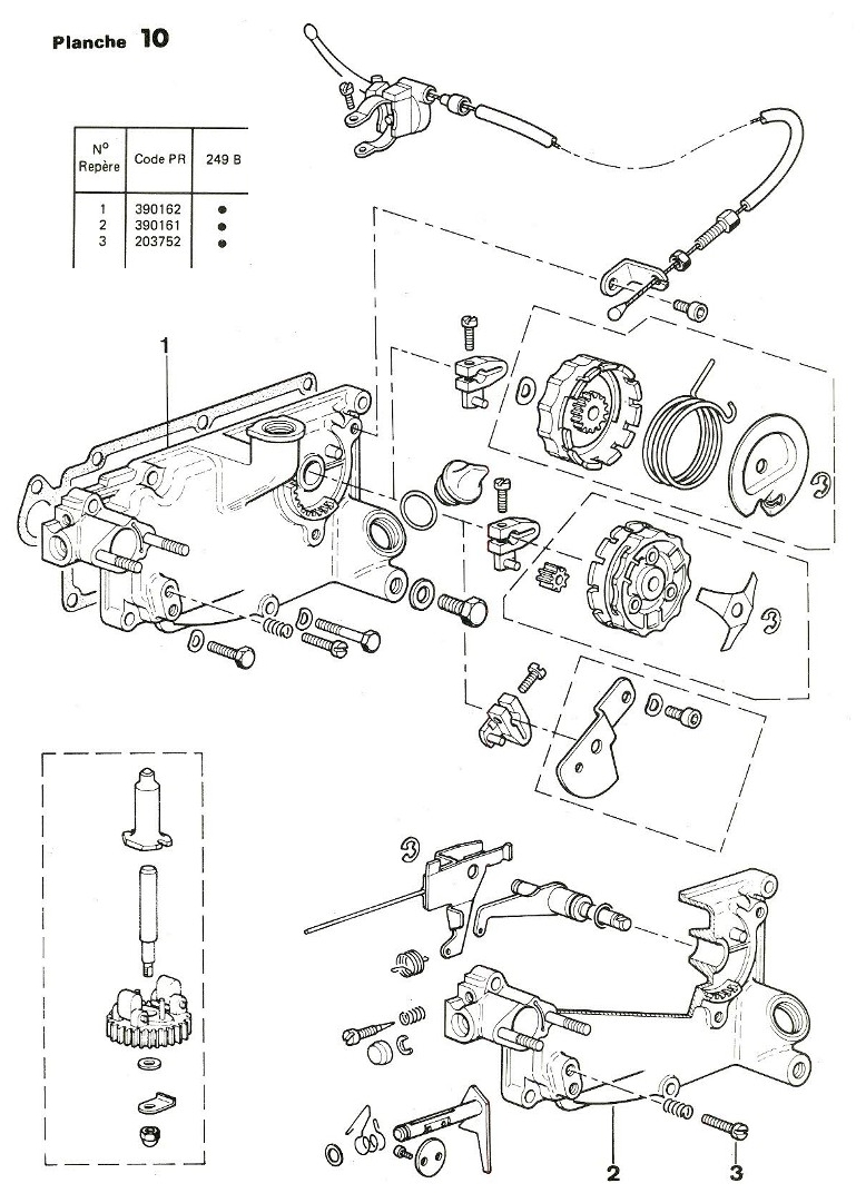 Porte de régulation 249B